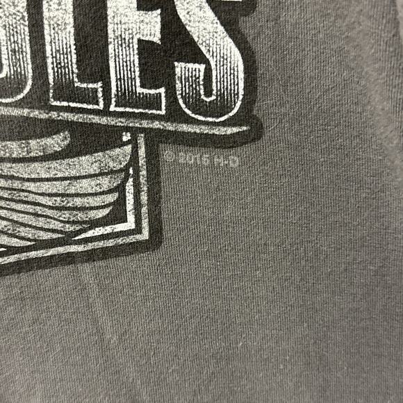 Harley Davidson Looney Tunes Old School Rules Vintage Y2K Shirt Men’s Size 3X - Picture 4 of 15